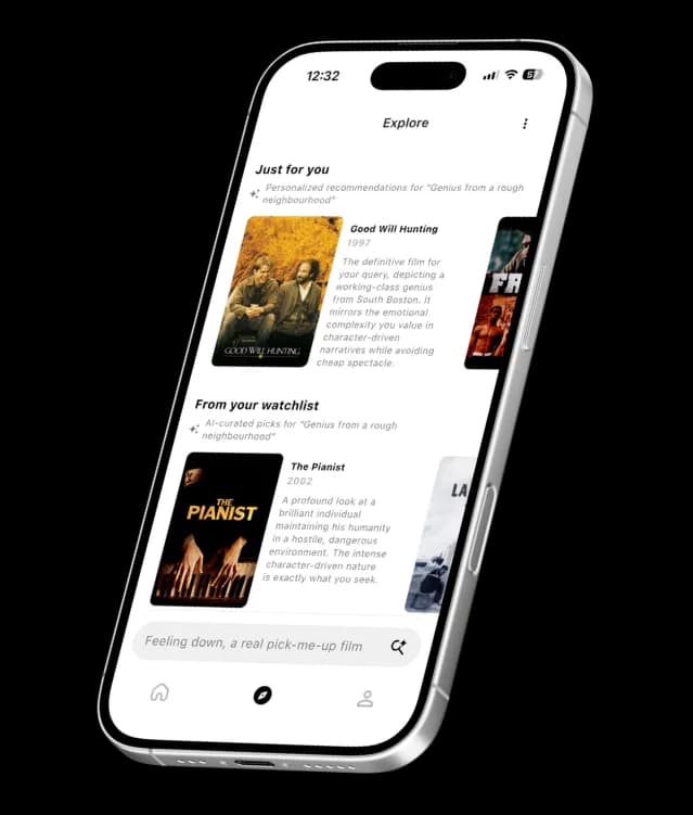 Vista Curator on iPhone