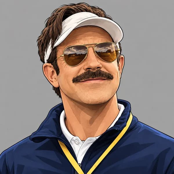 Ted Lasso character chart in Vista Companion