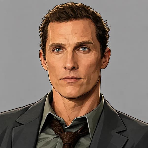 True Detective character chart in Vista Companion